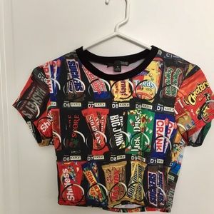 Candy Bar Crop Top
